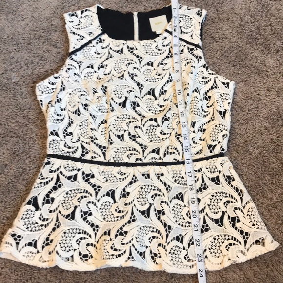 Anthropologie Maeve peplum top 4 - Picture 8 of 8